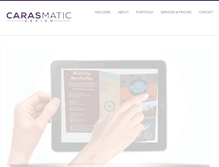 Tablet Screenshot of carasmaticdesign.com